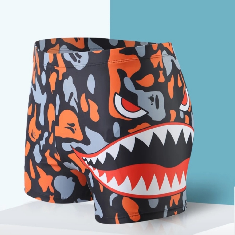 Men's or Boys Shark Tooth Novelty Funny Trunks Boxer Briefs Underwear Sz. XXL
